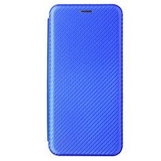 Leather Case Stands Flip Cover Holder L06Z for Samsung Galaxy A41 SC-41A Blue