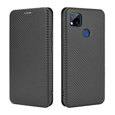 Leather Case Stands Flip Cover Holder L06Z for Xiaomi Redmi 10A 4G Black