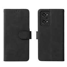Leather Case Stands Flip Cover Holder L08Z for Realme GT Neo 3T 5G Black