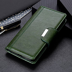 Leather Case Stands Flip Cover Holder M01L for Samsung Galaxy A02s Green