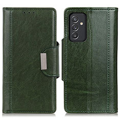 Leather Case Stands Flip Cover Holder M01L for Samsung Galaxy A05s Green