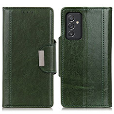 Leather Case Stands Flip Cover Holder M01L for Samsung Galaxy A15 5G Green