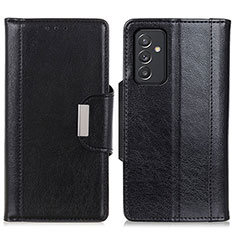 Leather Case Stands Flip Cover Holder M01L for Samsung Galaxy A25 5G Black