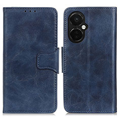 Leather Case Stands Flip Cover Holder M02L for OnePlus Nord N30 5G Blue