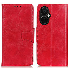 Leather Case Stands Flip Cover Holder M02L for OnePlus Nord N30 5G Red
