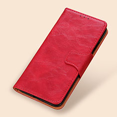 Leather Case Stands Flip Cover Holder M02L for Xiaomi Poco M3 Red