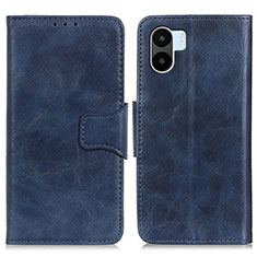 Leather Case Stands Flip Cover Holder M02L for Xiaomi Redmi A1 Blue