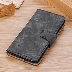 Leather Case Stands Flip Cover Holder M03L for Samsung Galaxy F62 5G Black