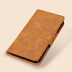 Leather Case Stands Flip Cover Holder M03L for Xiaomi Poco M5S Khaki