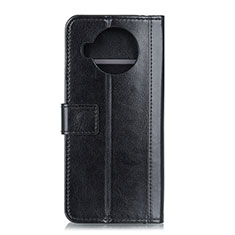 Leather Case Stands Flip Cover Holder M05L for Xiaomi Mi 10i 5G Black