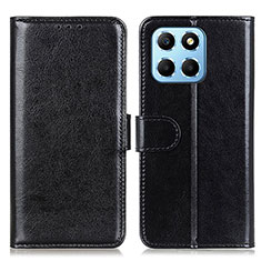 Leather Case Stands Flip Cover Holder M07L for Huawei Honor 70 Lite 5G Black