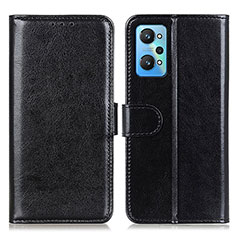 Leather Case Stands Flip Cover Holder M07L for Realme GT2 5G Black