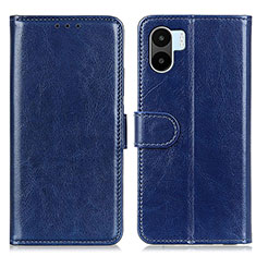 Leather Case Stands Flip Cover Holder M07L for Xiaomi Redmi A1 Blue