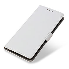 Leather Case Stands Flip Cover Holder M08L for Xiaomi Mi 10i 5G White