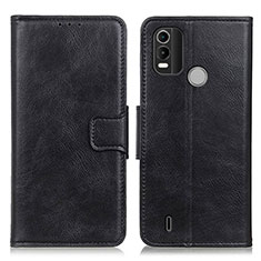 Leather Case Stands Flip Cover Holder M09L for Nokia G11 Plus Black