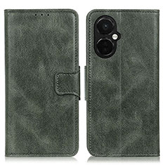 Leather Case Stands Flip Cover Holder M09L for OnePlus Nord N30 5G Green