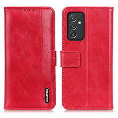 Leather Case Stands Flip Cover Holder M11L for Samsung Galaxy A25 5G Red