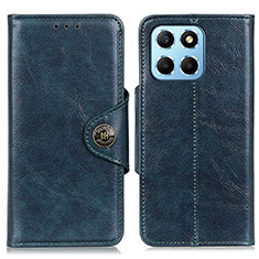 Leather Case Stands Flip Cover Holder M12L for Huawei Honor X8 5G Blue