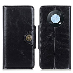 Leather Case Stands Flip Cover Holder M12L for Huawei Nova Y90 Black