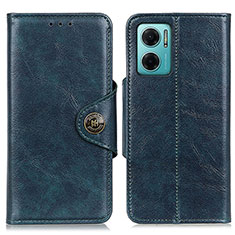 Leather Case Stands Flip Cover Holder M12L for Xiaomi Redmi 10 Prime Plus 5G Blue