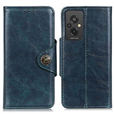 Leather Case Stands Flip Cover Holder M12L for Xiaomi Redmi 11 Prime 4G Blue
