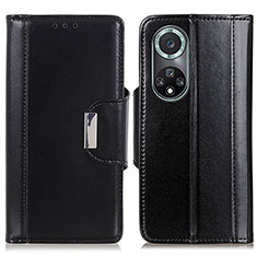 Leather Case Stands Flip Cover Holder M13L for Huawei Nova 9 Pro Black