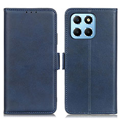 Leather Case Stands Flip Cover Holder M15L for Huawei Honor X6S Blue