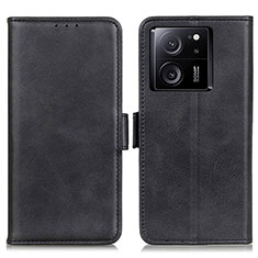 Leather Case Stands Flip Cover Holder M15L for Xiaomi Mi 13T 5G Black