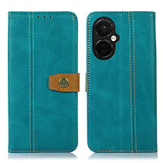 Leather Case Stands Flip Cover Holder M16L for OnePlus Nord N30 5G Green