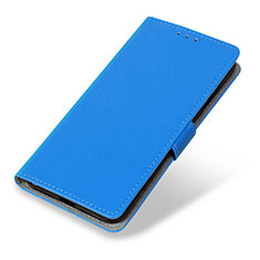 Leather Case Stands Flip Cover Holder ML8 for Huawei Honor 60 SE 5G Blue