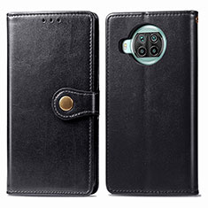 Leather Case Stands Flip Cover Holder S05D for Xiaomi Mi 10T Lite 5G Black