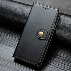 Leather Case Stands Flip Cover Holder S07D for Google Pixel 4 XL Black