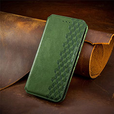 Leather Case Stands Flip Cover Holder S09D for Oppo Find X6 Pro 5G Green