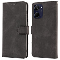 Leather Case Stands Flip Cover Holder SY1 for Realme 10 4G Black