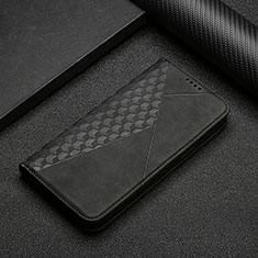 Leather Case Stands Flip Cover Holder Y02X for Xiaomi Mi 13 5G Black