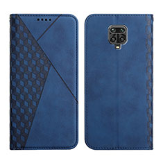 Leather Case Stands Flip Cover Holder Y02X for Xiaomi Poco M2 Pro Blue