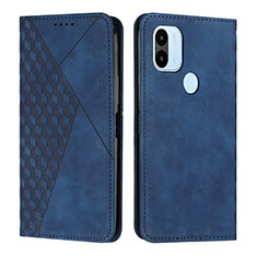 Leather Case Stands Flip Cover Holder Y02X for Xiaomi Redmi A1 Plus Blue