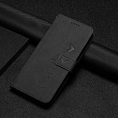 Leather Case Stands Flip Cover Holder Y03X for Xiaomi Poco X5 Pro 5G Black