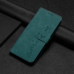 Leather Case Stands Flip Cover Holder Y03X for Xiaomi Poco X5 Pro 5G Green