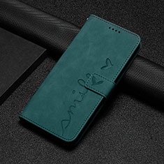 Leather Case Stands Flip Cover Holder Y06X for Xiaomi Mi 13 Lite 5G Green