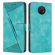 Leather Case Stands Flip Cover Holder Y07X for Nokia G10 Green