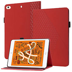 Leather Case Stands Flip Cover Holder YX1 for Apple iPad Mini 5 (2019) Red