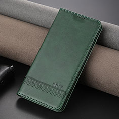 Leather Case Stands Flip Cover Holder YZ2 for Huawei Nova 11 Pro Green