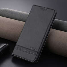 Leather Case Stands Flip Cover Holder YZ2 for Xiaomi Mi 13T 5G Black