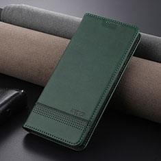 Leather Case Stands Flip Cover Holder YZ2 for Xiaomi Mi 13T 5G Green
