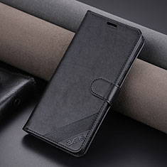 Leather Case Stands Flip Cover Holder YZ3 for Oppo Find X6 Pro 5G Black