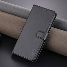 Leather Case Stands Flip Cover Holder YZ4 for Huawei Nova 11i Black