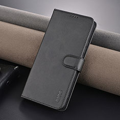 Leather Case Stands Flip Cover Holder YZ5 for Xiaomi Redmi Note 13 Pro 5G Black