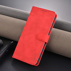 Leather Case Stands Flip Cover Holder YZ5 for Xiaomi Redmi Note 13 Pro 5G Hot Pink
