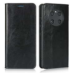 Leather Case Stands Flip Cover K02 Holder for Huawei Mate 40 Black